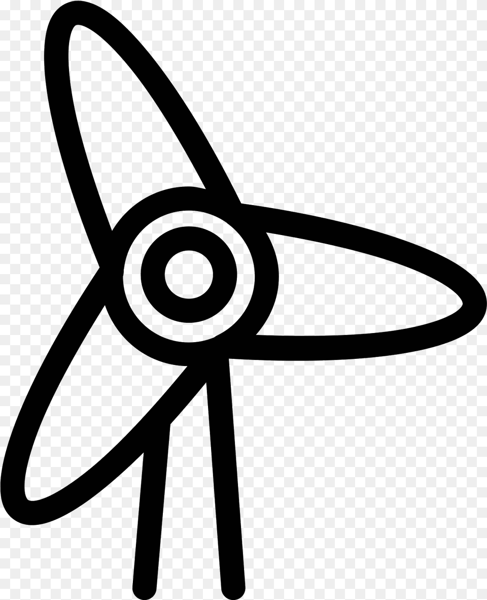 Wind Turbine Icon Free Wind Turbine Icon, Gray Png Image