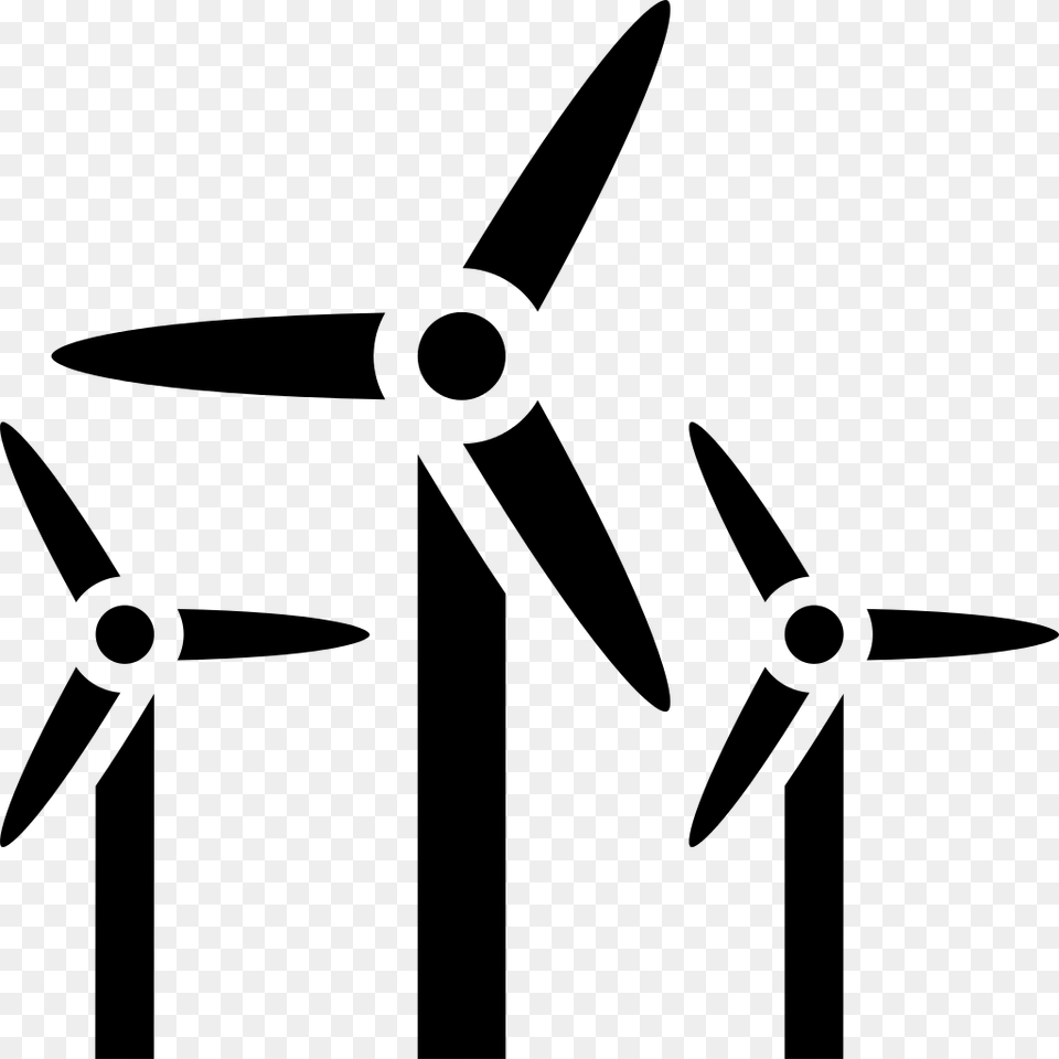 Wind Turbine Icon Wind Power Plant Icon, Gray Png Image