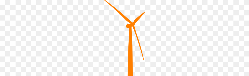Wind Turbine Orange Clip Art, Engine, Machine, Motor, Wind Turbine Free Png