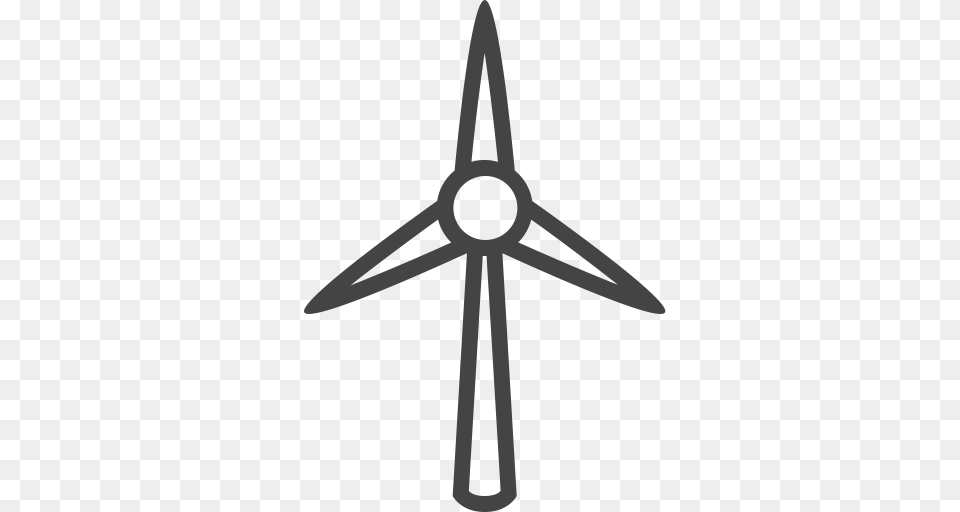 Wind Turbine Turbine Wind Icon With And Vector Format, Symbol, Machine Free Png Download