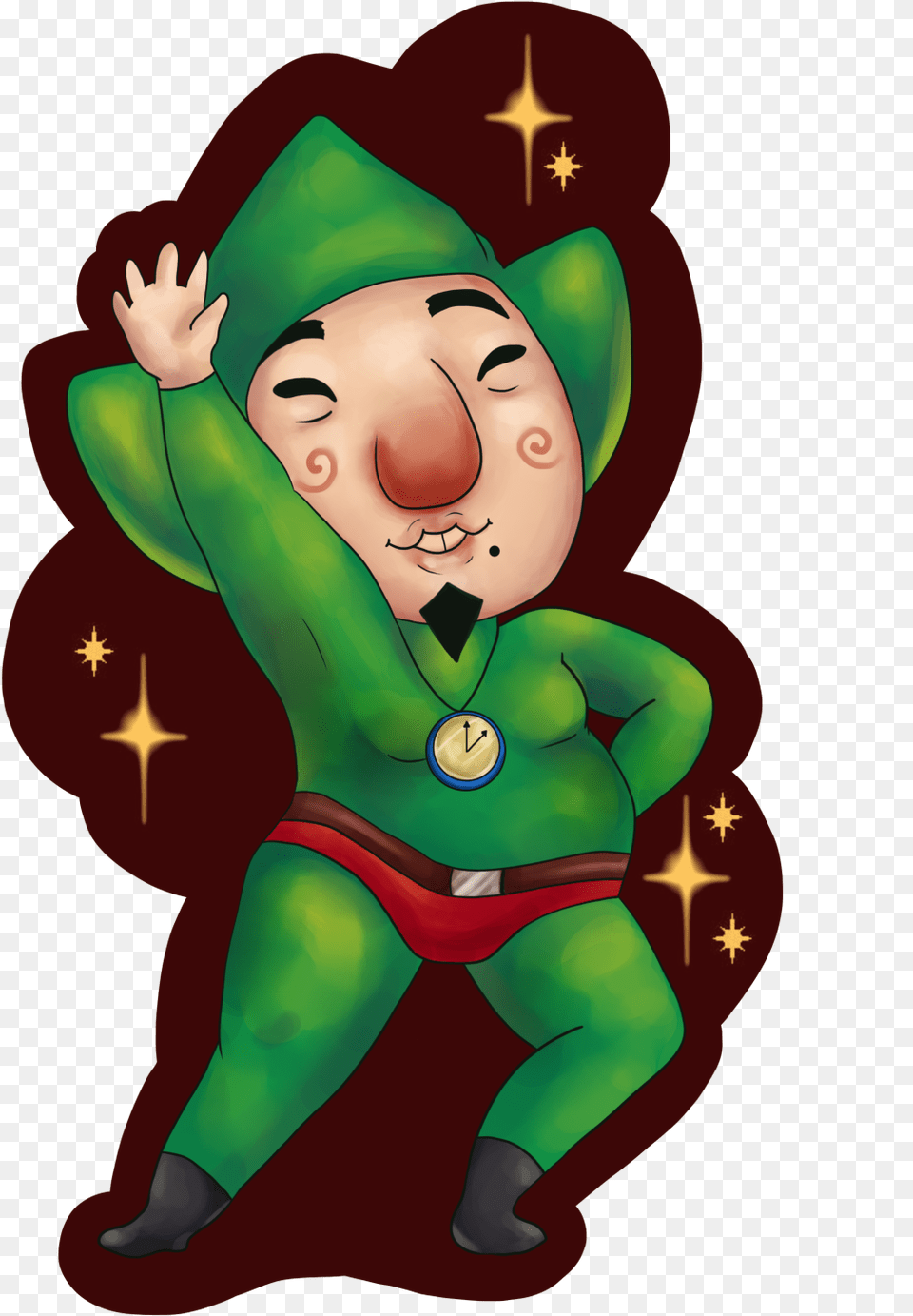 Wind Waker Tingle By Mysticmagix Tingle Wind Waker, Clothing, Costume, Elf, Person Free Transparent Png