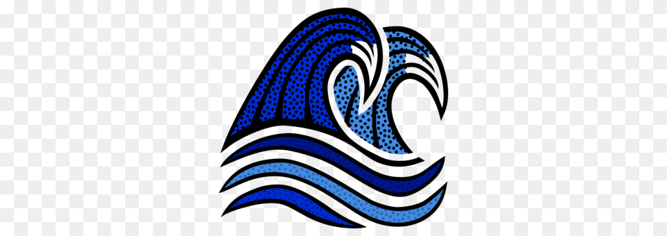 Wind Wave Wave Vector Blue Sea, Logo, Electronics, Hardware, Art Free Png Download