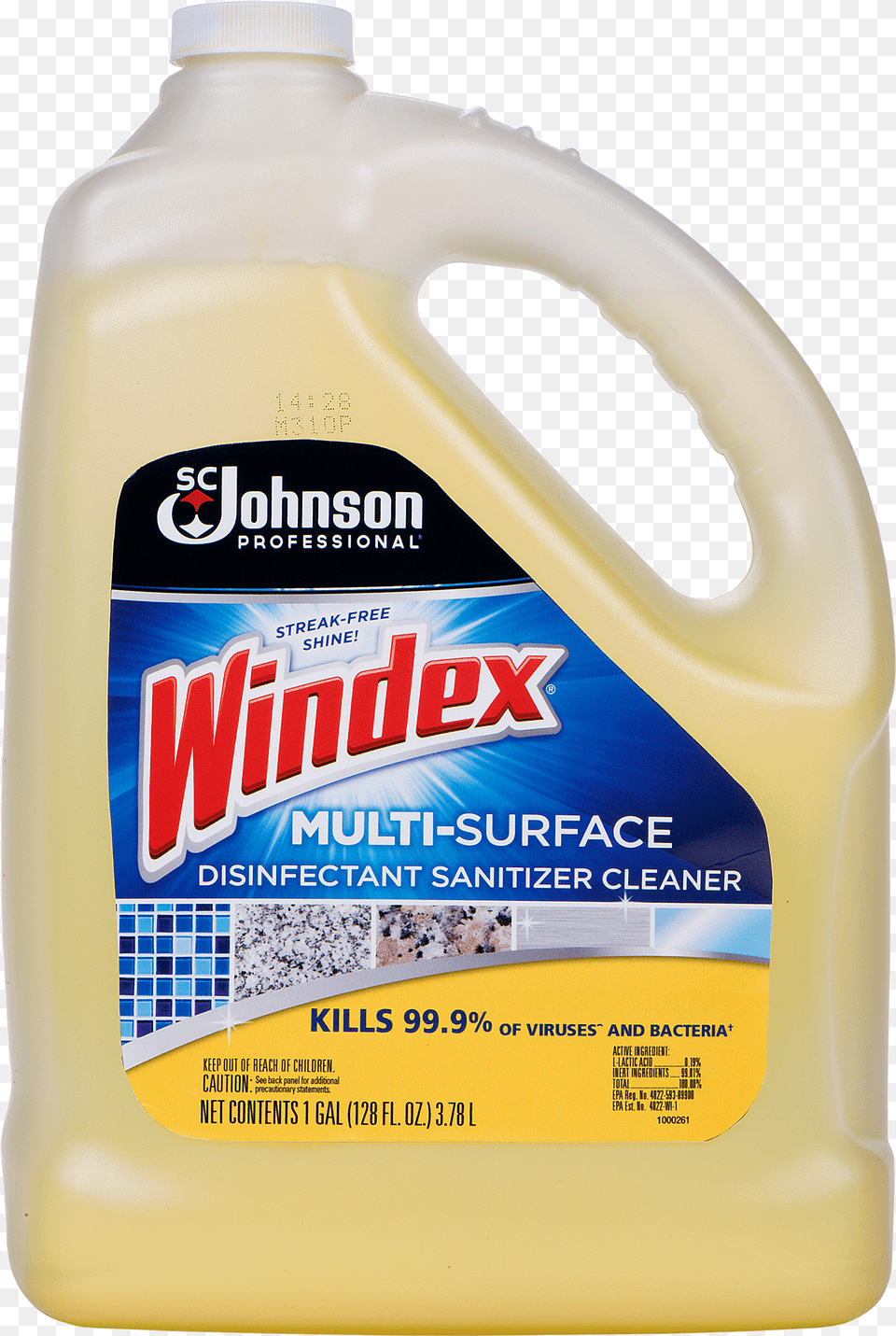 Windex Multi Surface Disinfectant Sanitizer Cleaner Bottle, Food, Can, Tin Free Png