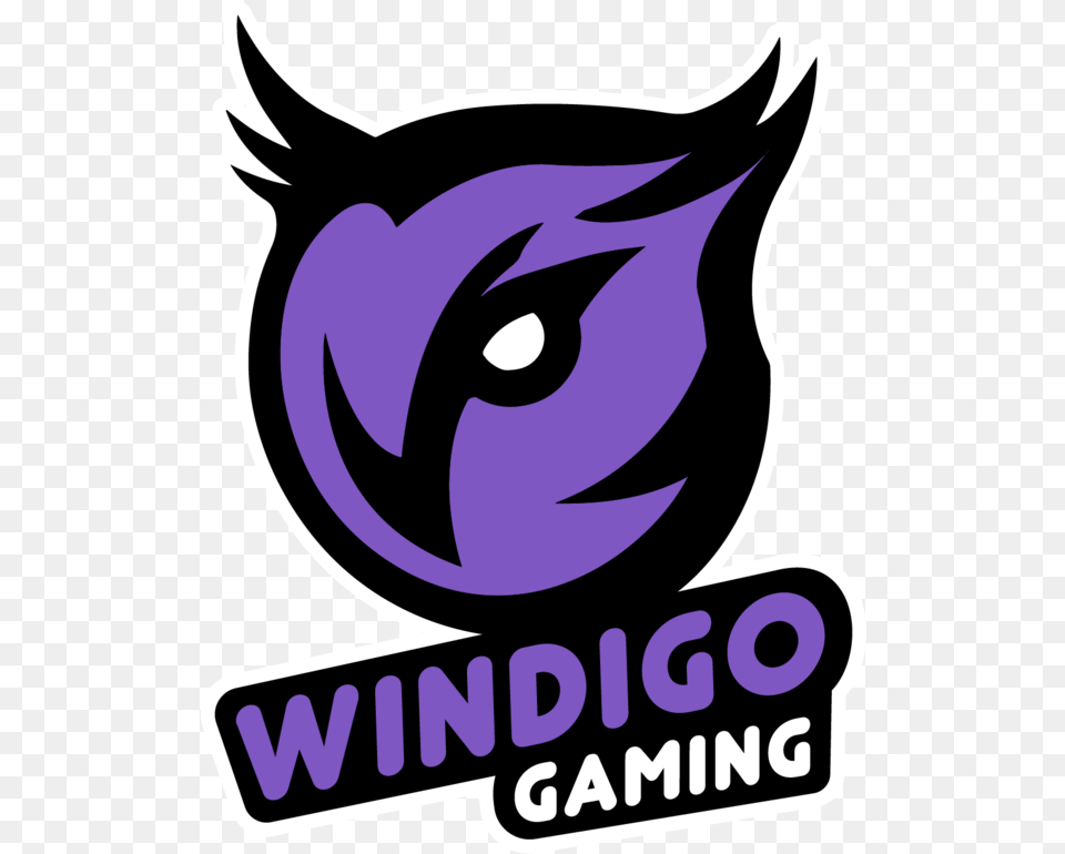 Windigo Gaming Liquipedia Counterstrike Wiki Windigo Cs Go, Sticker, Logo, Purple, Smoke Pipe Png Image