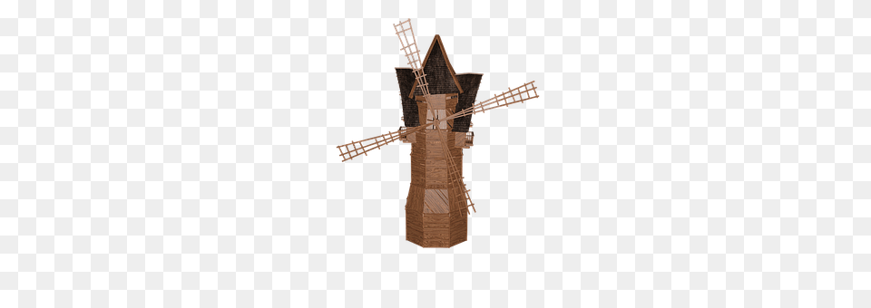 Windmill Cross, Engine, Machine, Motor Png Image