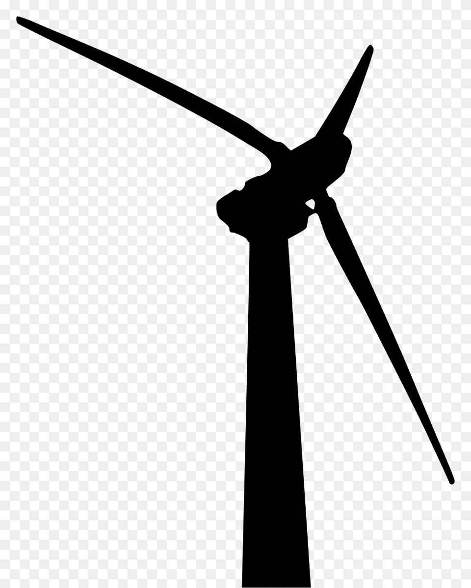 Windmill, Gray Free Png Download