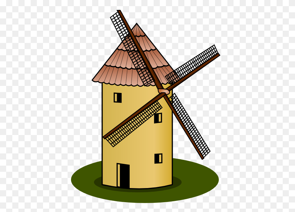 Windmill Clip Art, Outdoors, Engine, Machine, Motor Free Png Download