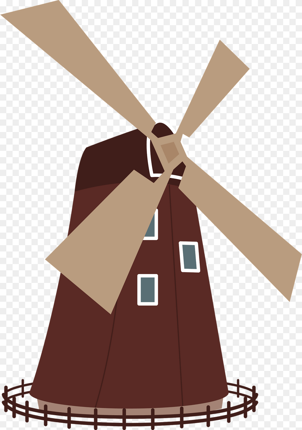 Windmill Clipart, Machine, Motor, Engine, Outdoors Free Png