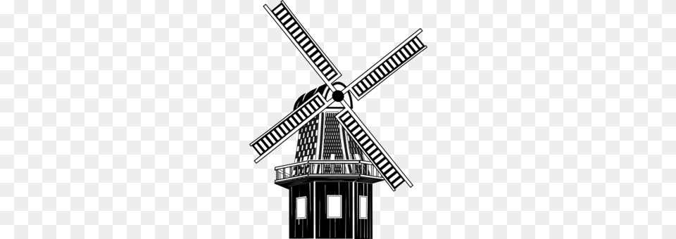 Windmill Drawing Computer Icons Energy, Machine, Motor, Engine, Outdoors Png Image