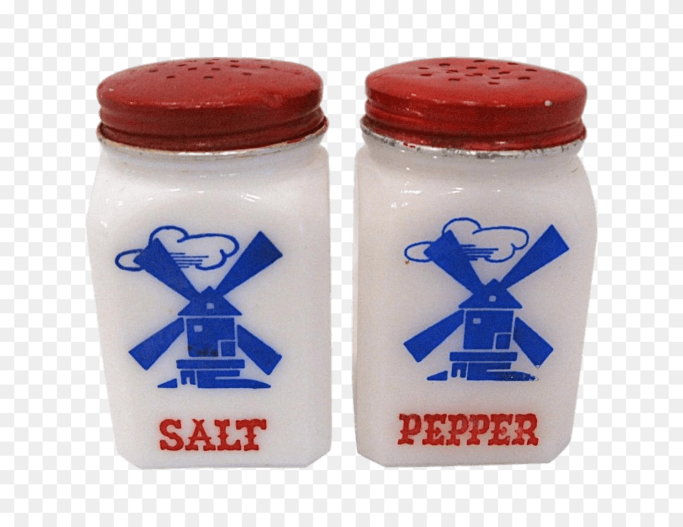 Windmill Salt And Pepper Set, Bottle, Jar, Shaker, Can Png