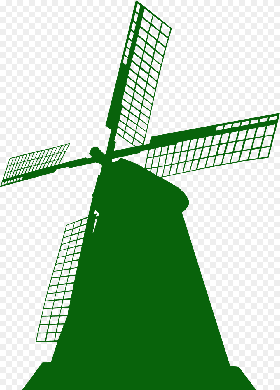Windmill Silhouette, Outdoors, Machine, Motor, Engine Free Png
