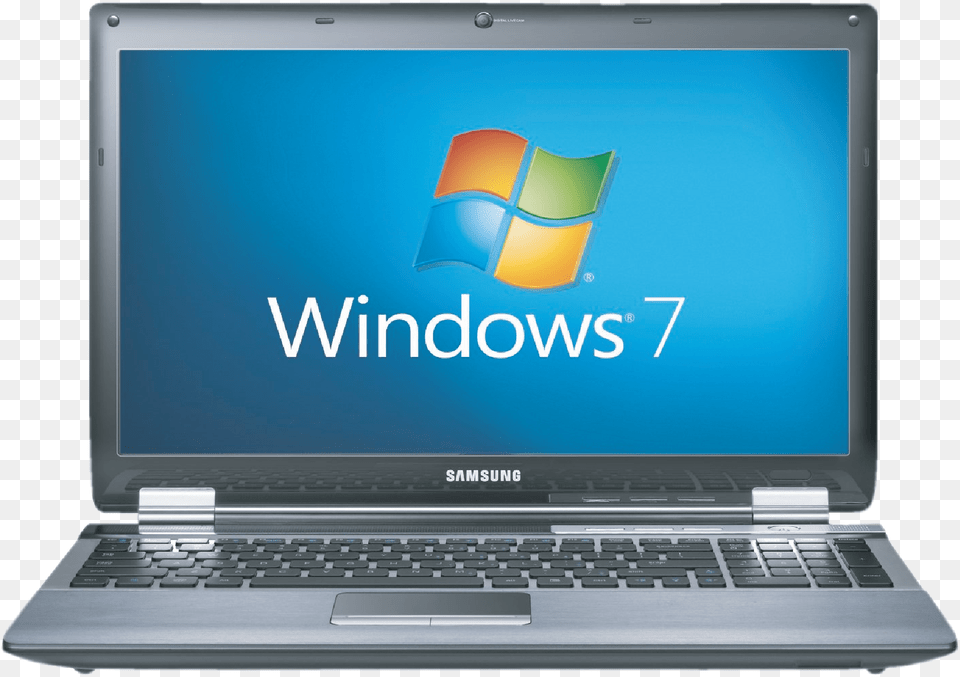 Window 7 Installed Laptop Images Hd, Computer, Electronics, Pc, Computer Hardware Free Png Download