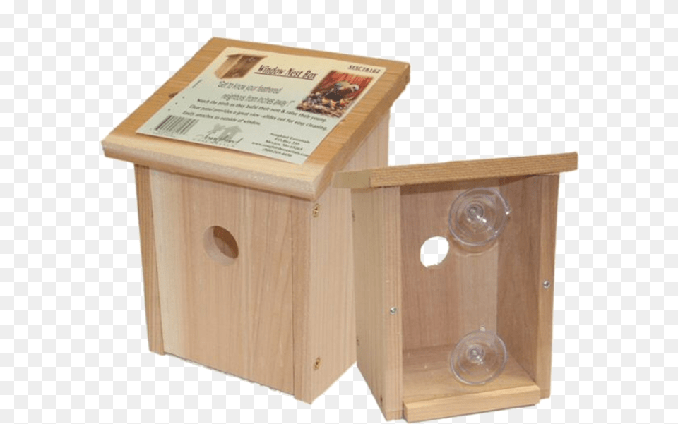 Window Bird House, Box, Plywood, Wood, Crate Png Image