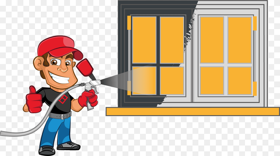 Window Cartoon Cartoon, Cleaning, Person, Baby, Face Free Transparent Png