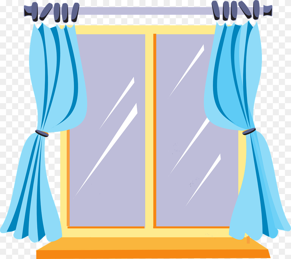 Window Clipart, Curtain, Door, Sliding Door, Adult Free Transparent Png