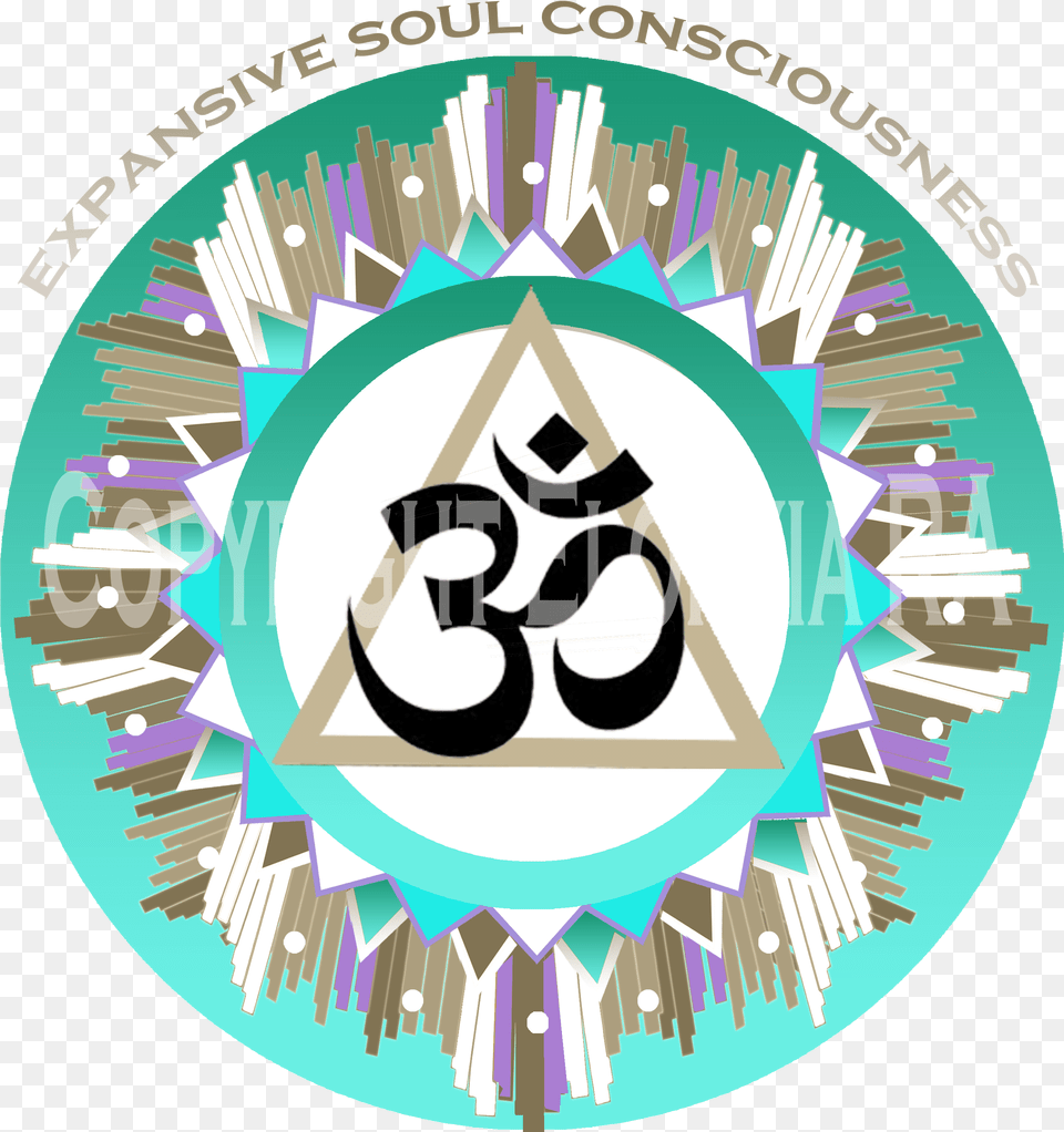 Window Decal Om Expansive Soul Consciousness Om Symbol, Disk, Emblem, Text, Recycling Symbol Png
