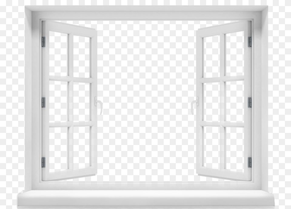 Window Image Open Window, Door, Architecture, Building, Housing Free Png