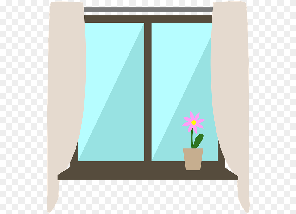 Window Inside Interior Building Glass Window Sill Window Clipart, Plant, Potted Plant, Home Decor, Flower Png