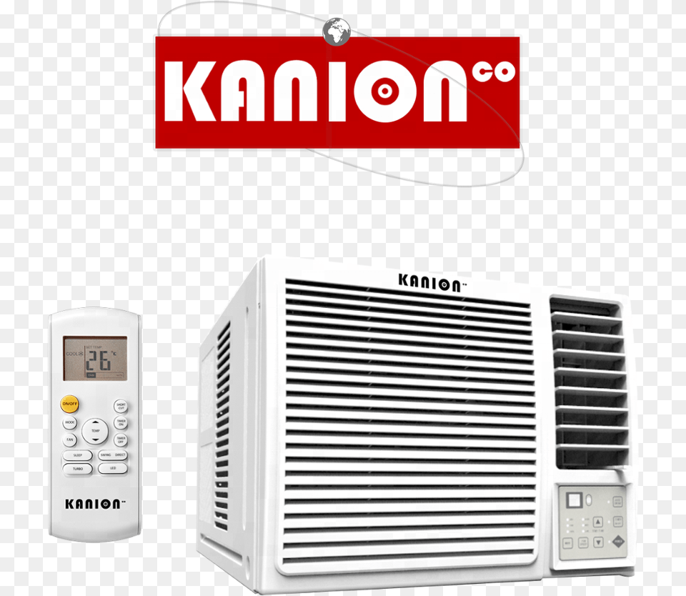 Window Type Air Conditioner Kanion Air Condition, Air Conditioner, Appliance, Device, Electrical Device Free Transparent Png