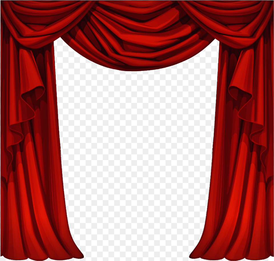 Window Valance, Stage, Indoors, Theater, Curtain Free Png Download