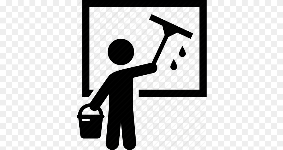 Window Washing, Device, Cleaning, Person Png