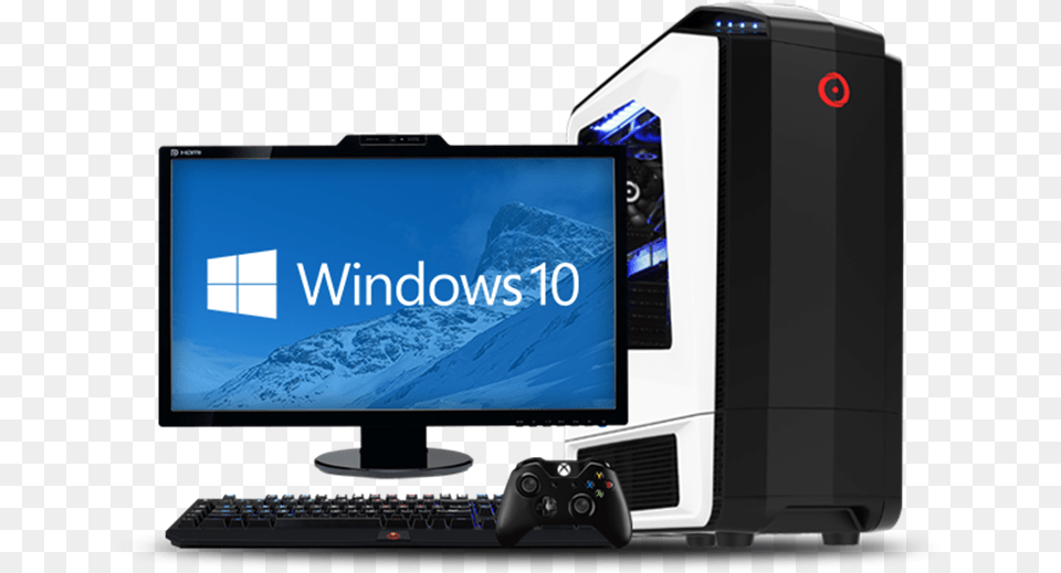 Windows 10 Computer Pc Windows 10, Electronics, Computer Hardware, Hardware, Monitor Png Image