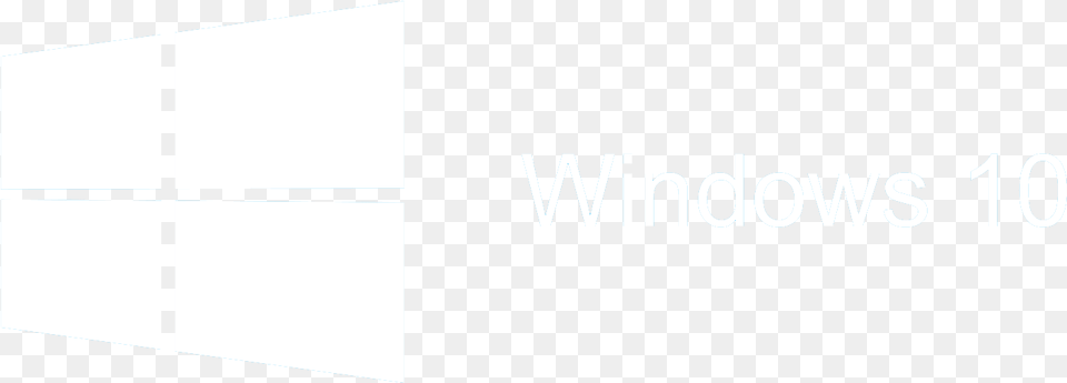 Windows 10 Logo White Darkness, Lighting, Text Png