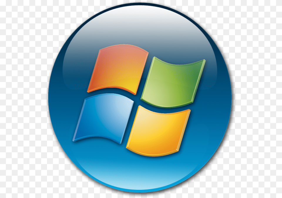 Windows 7 Start Button, Logo, Sphere, Disk, Symbol Free Png