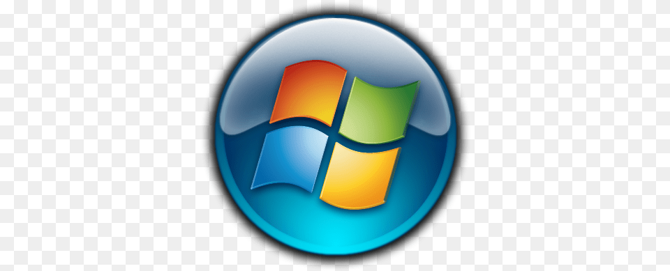 Windows 7 Start Orbs Windows Vista Official Logo, Sphere, Computer, Electronics, Pc Free Png Download