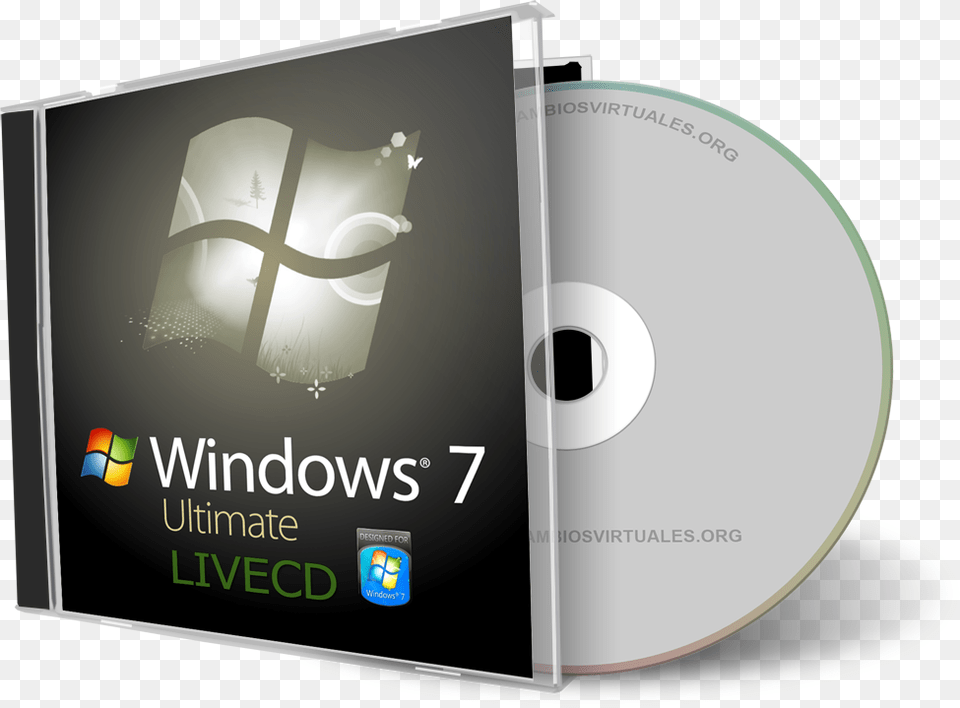 Windows 7 Ultimate X64 Bit, Disk, Dvd Free Png Download