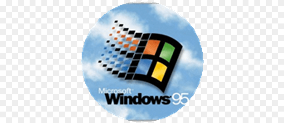 Windows 95 Badge For Fans Of Windows 95, Logo, Disk Free Png