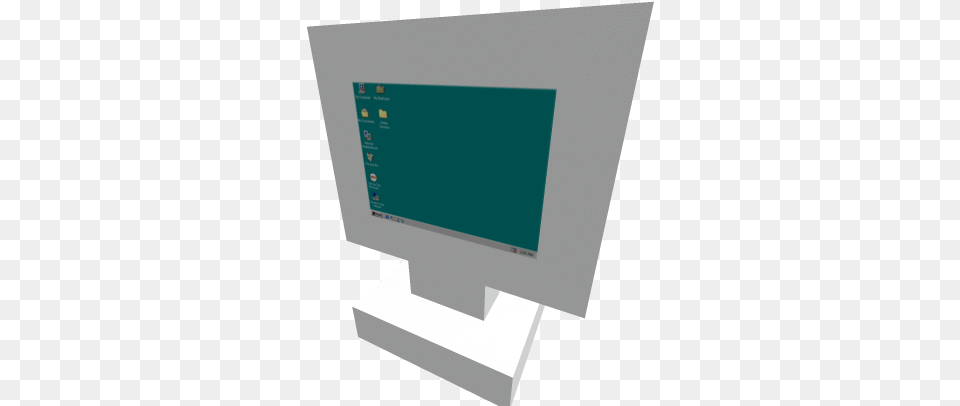 Windows 95 Grey Flat Panel Display, Computer, Electronics, Pc, Computer Hardware Png Image