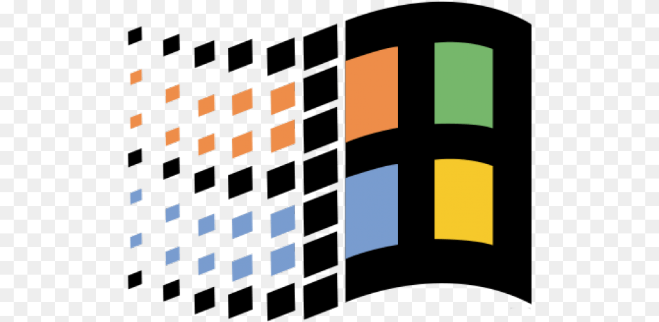 Windows 95 Logo Windows 95 Logo, City, Urban, Architecture, Building Png Image