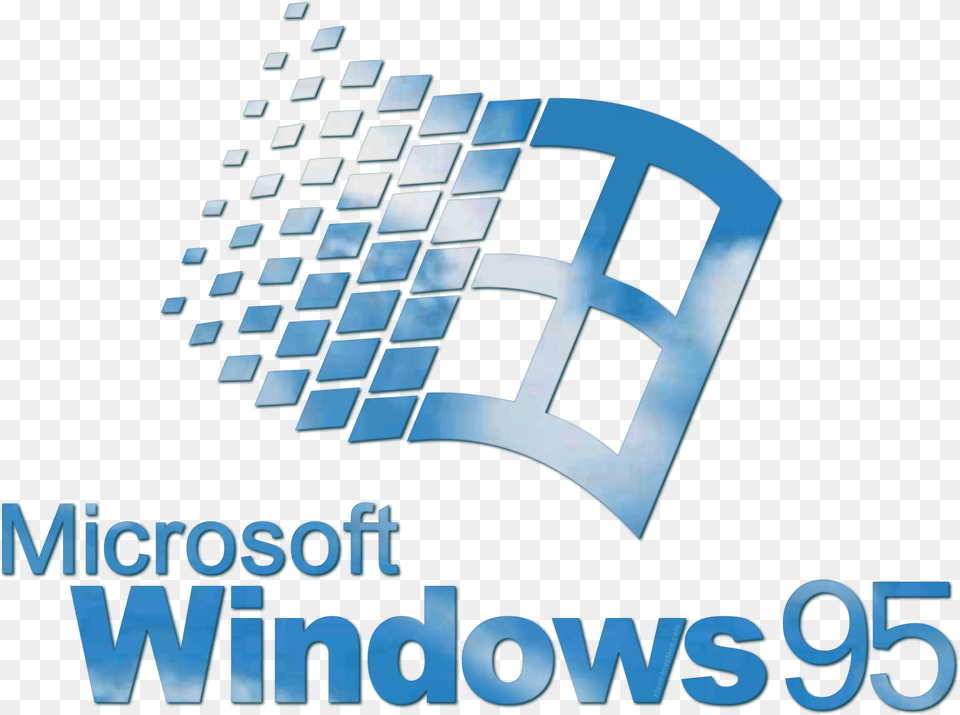 Windows 95 Logo With Clouds Windows 95 Codenamed Chicago Women39s T Shirt Free Transparent Png