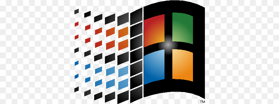 Windows 98 Logo 7 Image Logo Windows 95 Icon, Art, Graphics Png