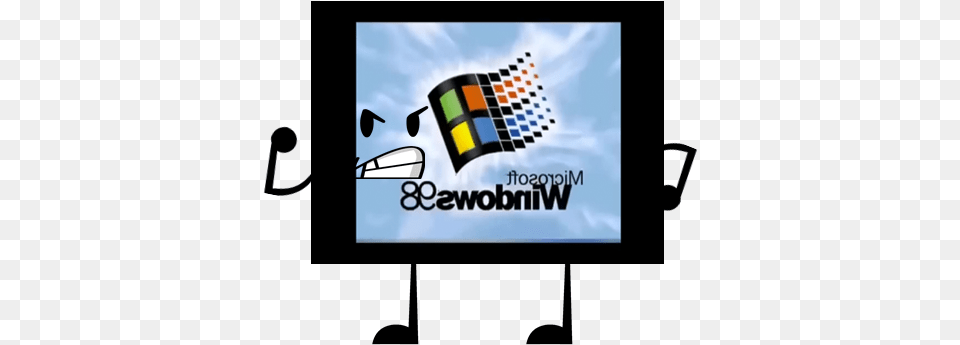 Windows 98 Logo Windows 98 Logo, Art, Hardware, Graphics, Electronics Png Image
