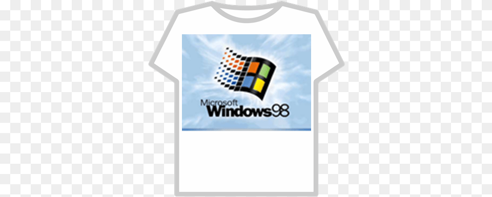 Windows 98 T Microsoft Plus Windows 95, Clothing, T-shirt, Shirt Free Png