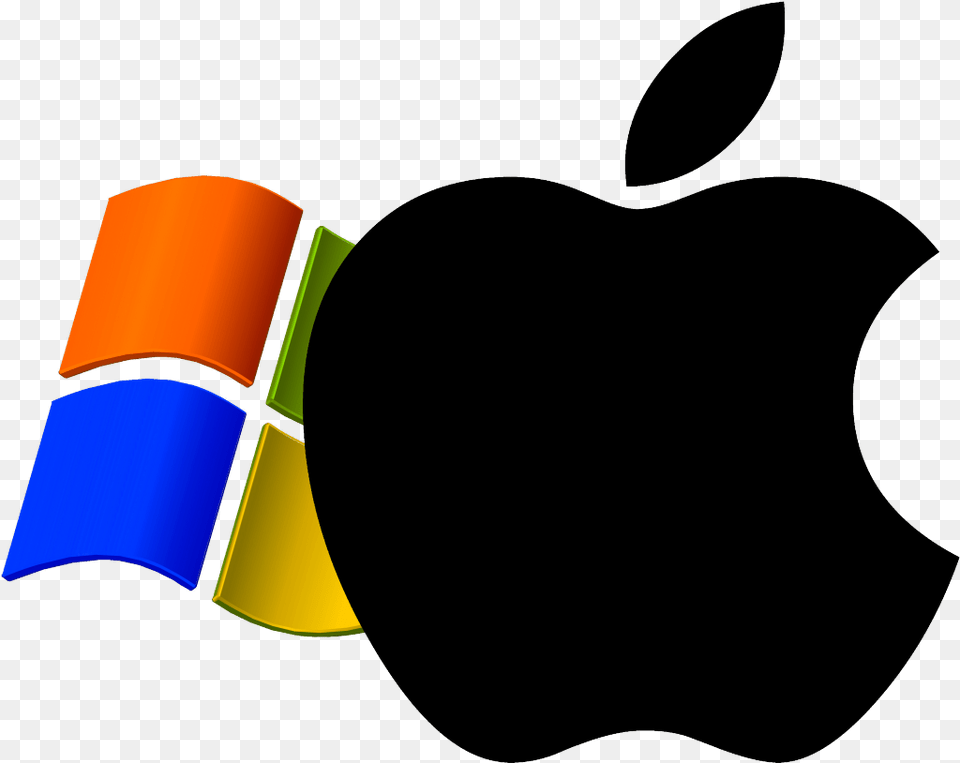 Windows And Apple Logo Free Png