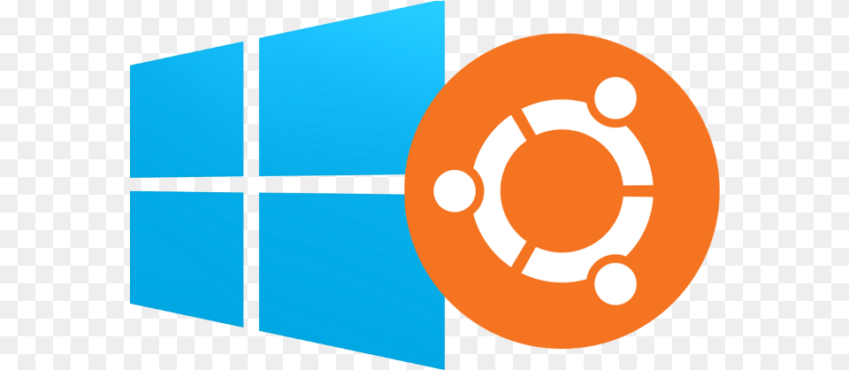 Windows And Ubuntu Logo, Water Free Png