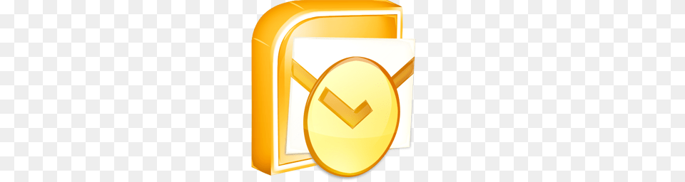Windows App Icons, Gold, Mailbox Free Png Download