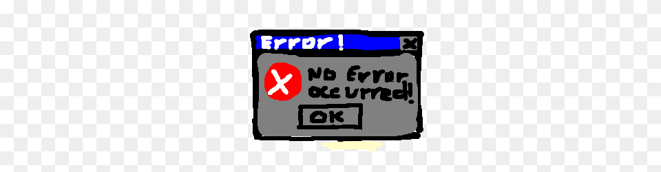 Windows Error Message Drawing, Text, Computer Hardware, Electronics, Hardware Png Image