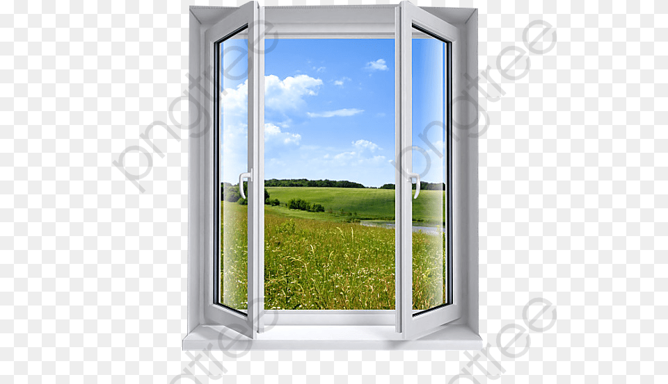 Windows Landscape Kanat Pencere, Door, Window Free Png Download