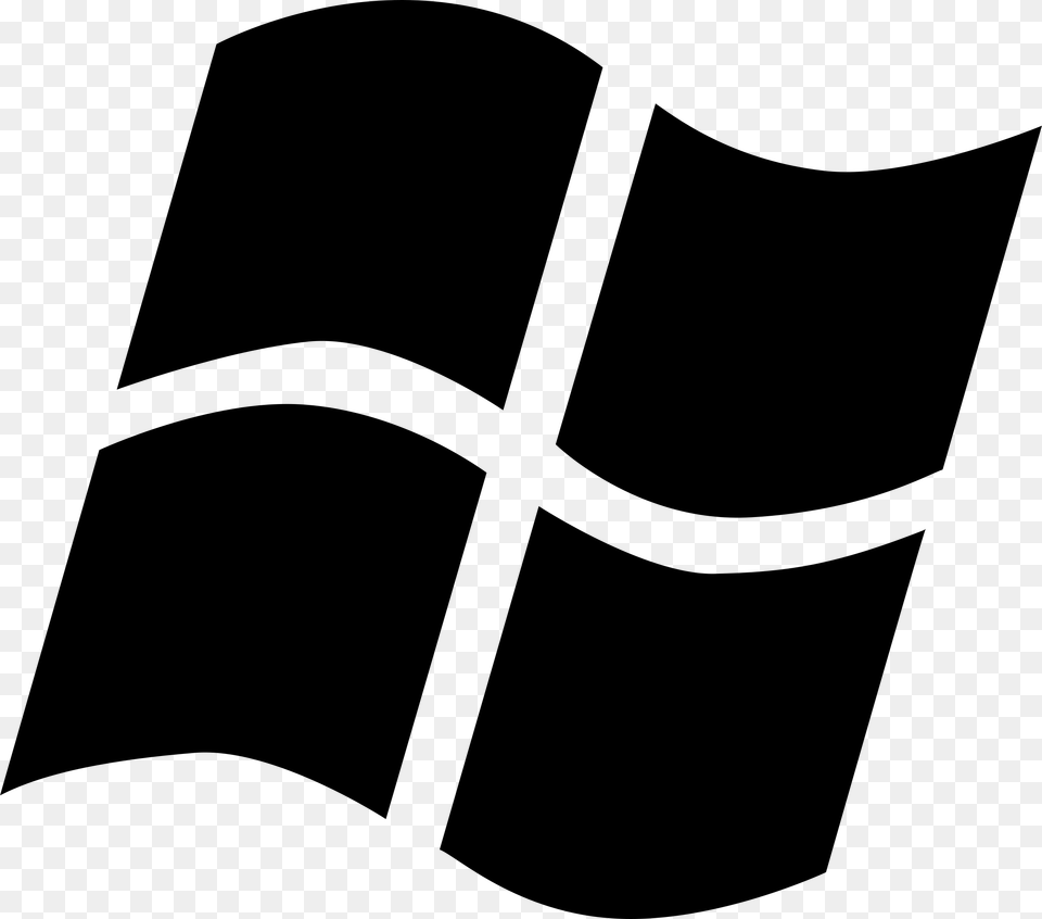Windows Logo Transparent Hd Photo Windows 7 Logo Black, Gray Png Image
