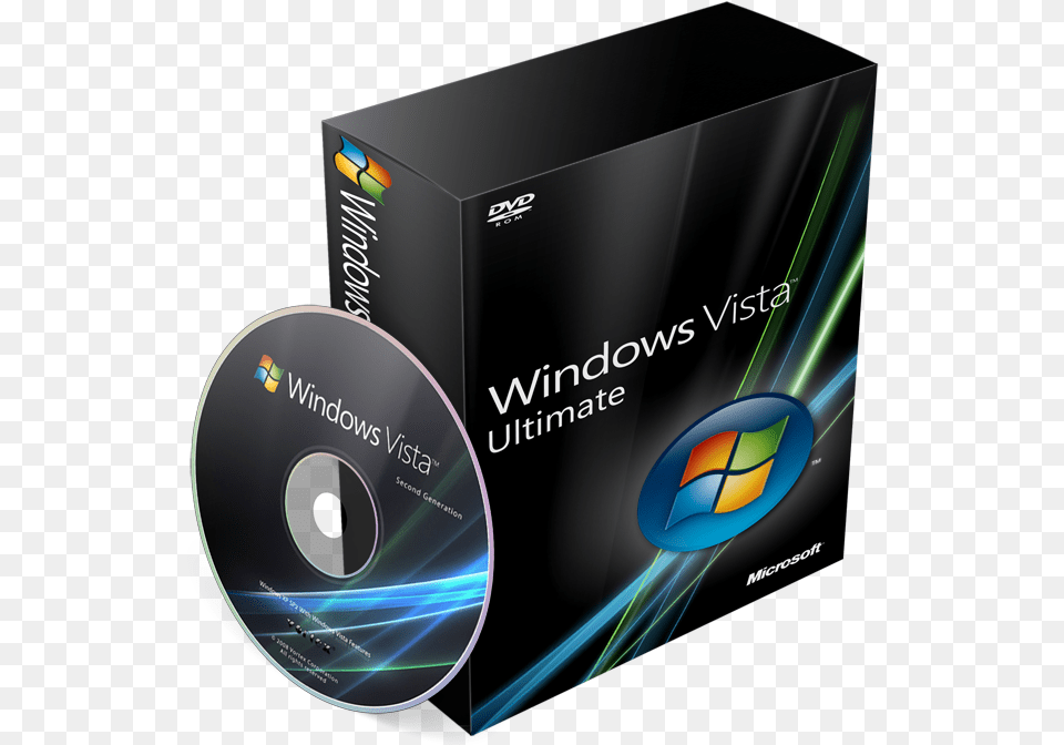 Windows Vista Ultimate, Disk, Dvd Png Image