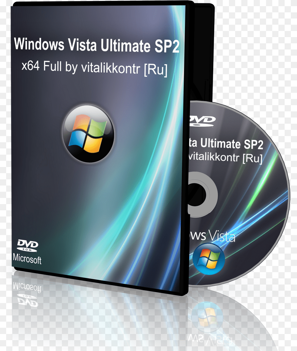 Windows Vista Ultimate X86 X64 Windows Vista, Disk, Dvd Free Transparent Png