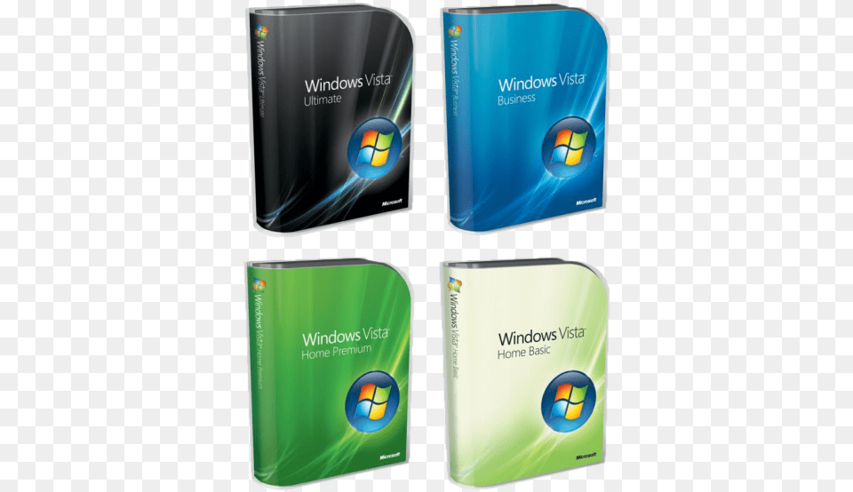 Windows Vista Which Has Windows Vista Box, Book, Publication Png Image