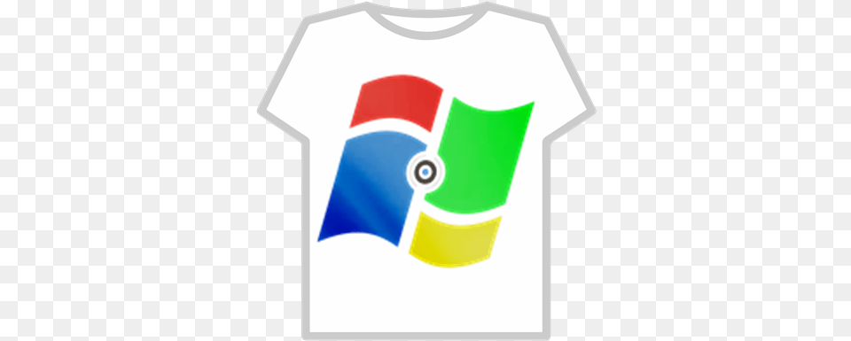 Windows Vista Windows Xp T Shirt Roblox, Clothing, T-shirt, Flag Png Image