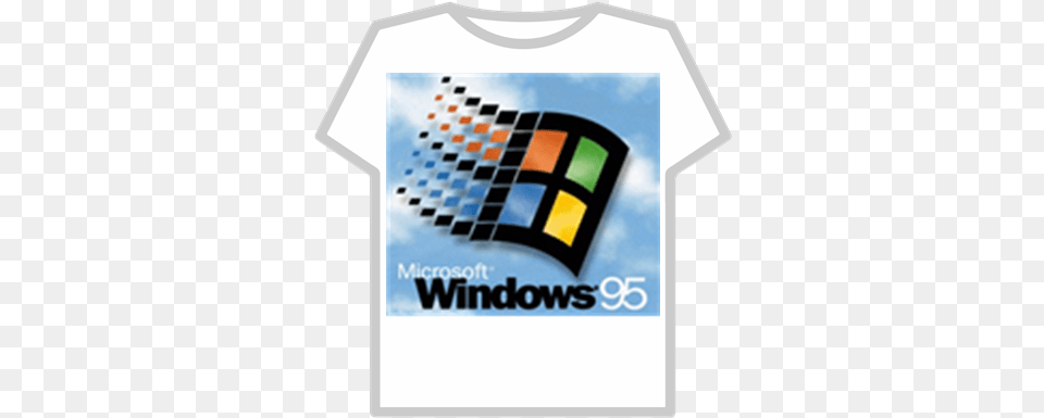 Windows Windows 95, Clothing, T-shirt, Shirt, Qr Code Free Transparent Png