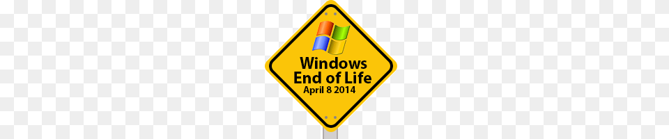 Windows Xp End Of Support Norwalk Oh Acc, Sign, Symbol, Road Sign Free Png
