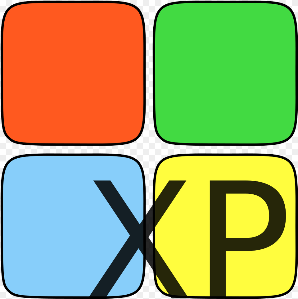 Windows Xp Logo, Text Png Image